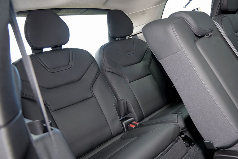 Tredje sæderække i en Volvo EX90