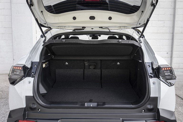 Bagagerum på en Toyota Urben Cruiser