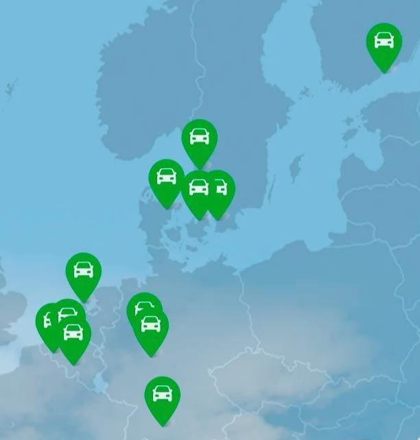 Green Mobility er nu i 12 europæiske byer.