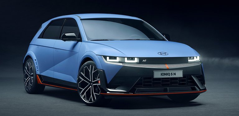 Hyundai Ioniq 5 forfra.