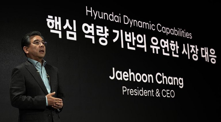 Hyundai Motors koncernchef, Jaehoon Chang.