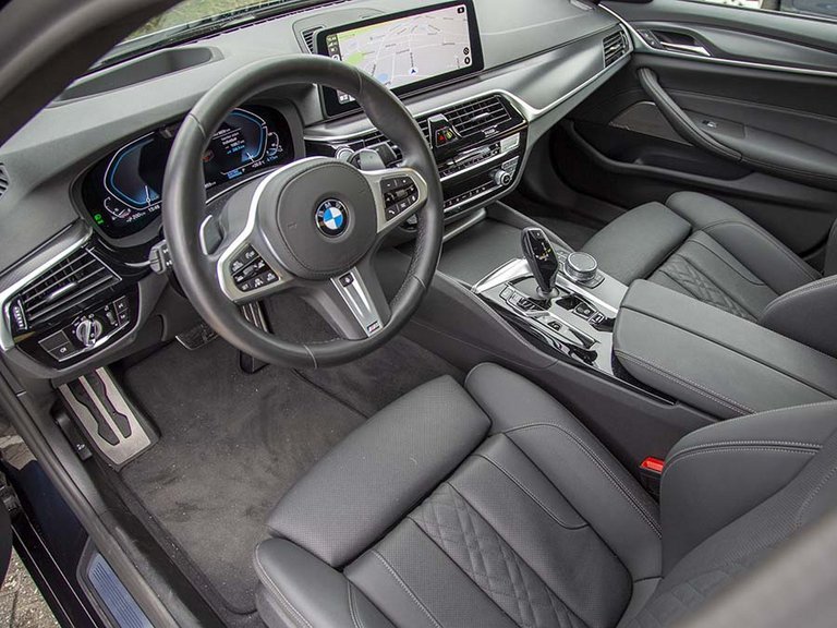 BMW 545e kabine