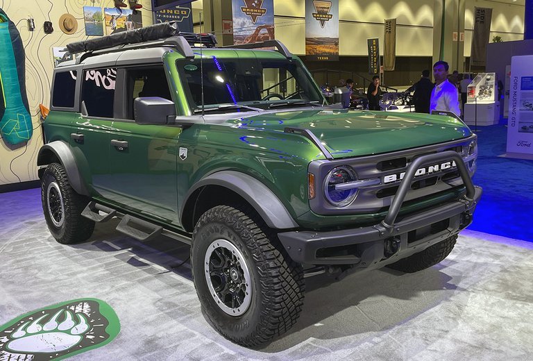 Ford Bronco i grøn