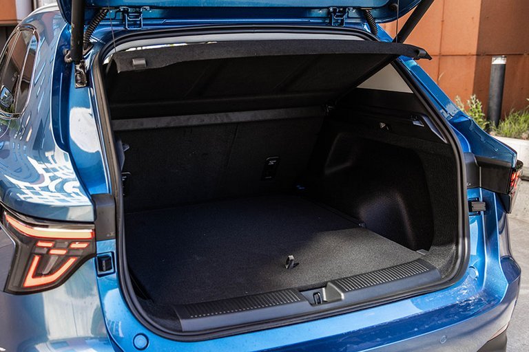 Bagagerum i MG S5