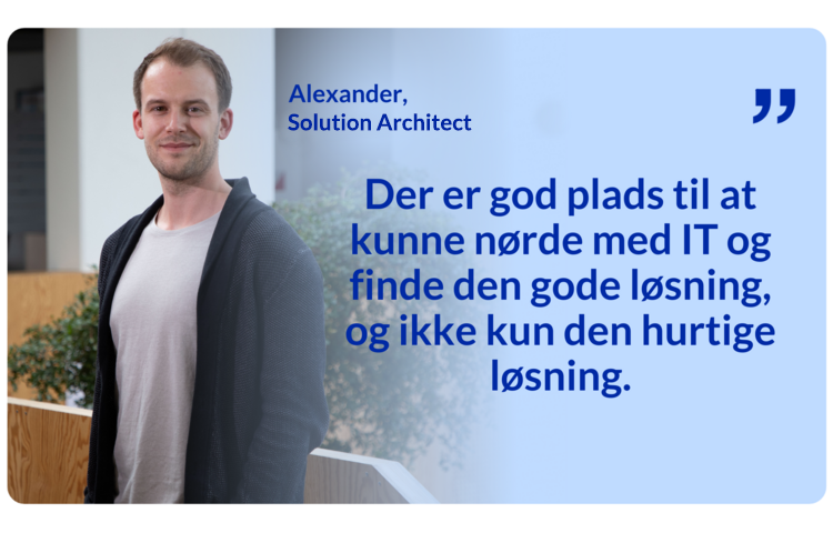 Alexander, medarbejder i FDM