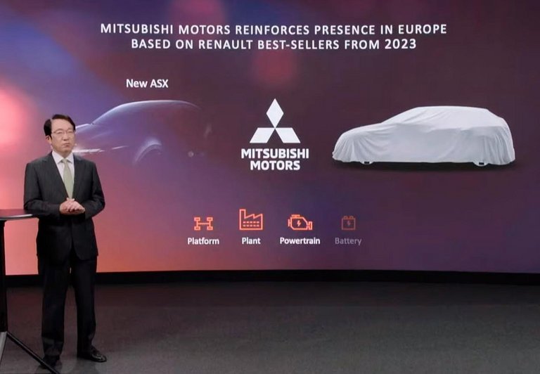 Topchefen for Mitsubishi Motors, Takao Kato, præsenterede 27. januar planen for den nye Mitsubishi ASX. Han udtrykte samtidig meget ligefremt, at mærket 'kæmper for overlevelse' i Europa. I Asien går det derimod godt.