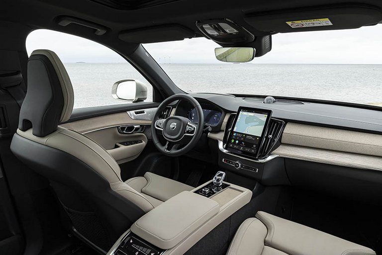 Kabinen i en Volvo XC90