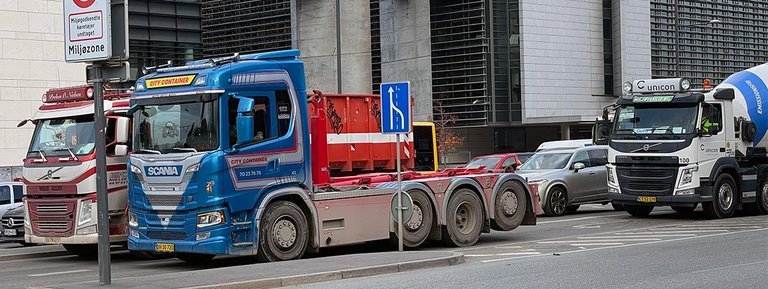 Der er allerede nu god brug for den kommende tunnel. Der er kraftig lastbiltrafik til og fra Nordhavn, som nu må gennem Østerbro og det nye boligkvarter i Nordhavn.