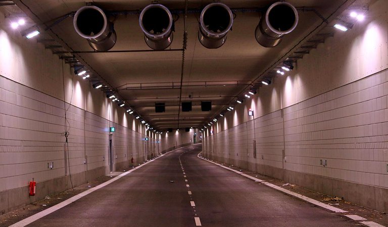Den nye tunnel vil for bilisterne være magen til den eksisterende tunnel på Nordhavnsvej.