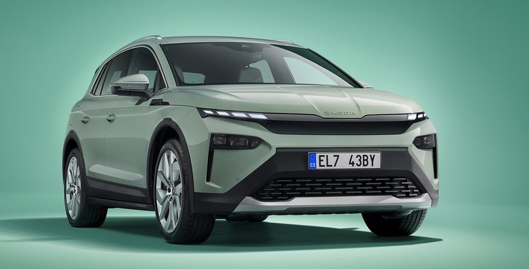 Skoda Elroq forfra.