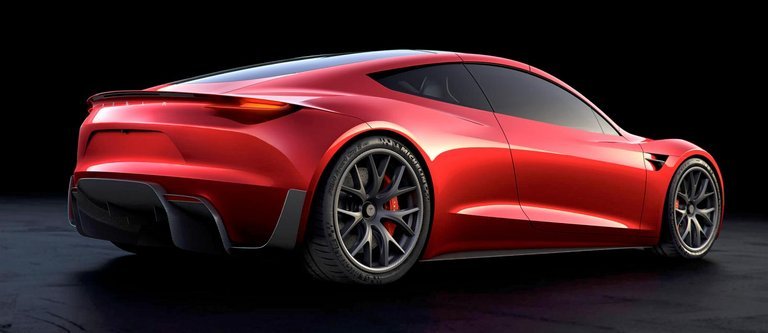 Tesla Roadster kan formentlig være klar i 2023. Trods navnet er bilen en firepersoners coupé.