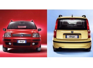 Fiat Panda hed meget kortvarigt Gingo.