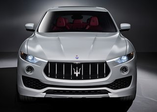Maserati omtaler fronten som aggressiv, hvilket åbenbart er en positivt ting.