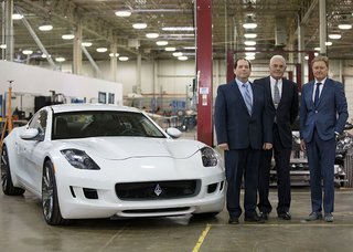 I januar lancerede Henrik Fisker VFL Automotive sammen med bl.a. den amerikanske bilguru nr. ét, Bob Lutz. Foto: VFL Automotive