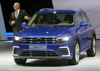 Tiguan kommer i en GTE-version, dvs. opladningshybrid, men VW siger ikke hvornår. Det kunne godt blive i slutningen af 2016.