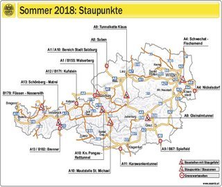 Sommertrafikken i Østrig 