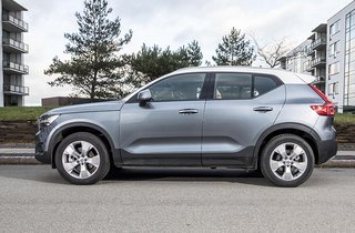 Volvo XC40 set skråt forfra