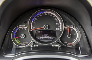 Instrumenter i VW e-Up