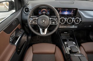 Lækker kabine i Mercedes-Benz B-klasse