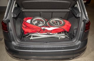 Stort bagagerum i VW Golf Sportsvan