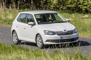 Skoda Fabia forfra