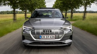 Audi e-tron set forfra