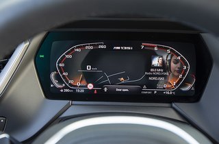 Instrumentbordet er digitalt i BMW 1-serie