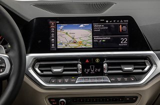 BMW 3-serie skærm