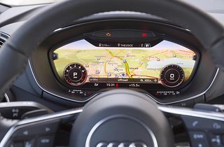 Audi TT skærm