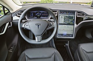 Tesla Model s kabinee