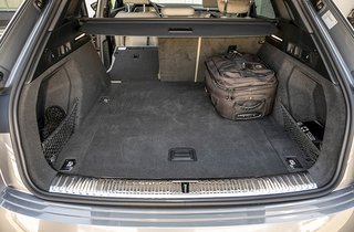 Stort bagagerum i Audi e-tron