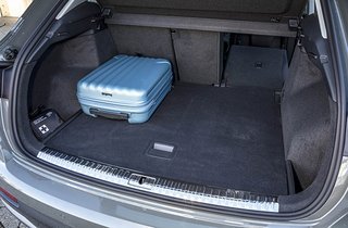 Bagagerummet er stort i Audi Q3