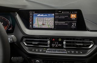 BMW 1-serie skærm