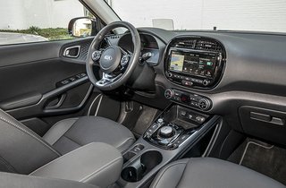 Kabinen i Kia e-Soul