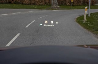 Headup-display i Mazda 3