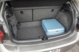 VW Polo bagagerum på 351 liter
