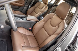 Lædersæder i Volvo V60CC