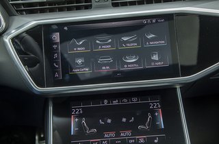 Audi S6 skærme