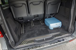 Mercedes-Benz EQV bagagerum