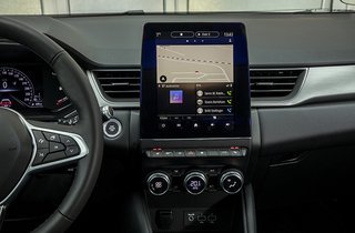 Stor skærm i Renault Captur