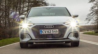 Audi A3 set forfra