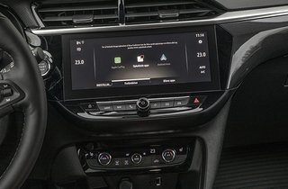 Opel Corsa-e panel i kabine