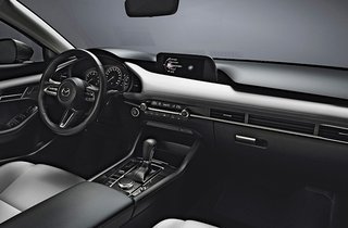 Mazda 3 har en lækker kabine