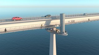 Det private initiativ, Als-Fyn-broen, har for nylig fået forslag til, hvordan der kan kobles en cykelsti på broen.