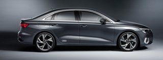 Audi A3 sedan er 15 cm længere end den femdørs. Hele forskellen er bag baghjulene.