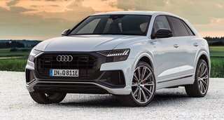 Audi Q8 kommer ved årets udgang som plugin-hybrid. Endda i to præstations-udgaver. 