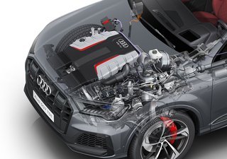 TDI-motoren i SQ7 er en meget avanceret motor med eldrevet kompressor – drevet af det dengang helt nye 48 volt-system.