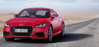 Audi TT Coupé forfra.