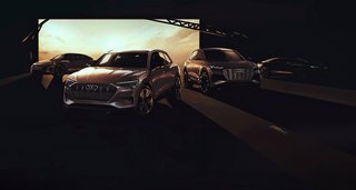 Audis kommende elbiler i konceptform.