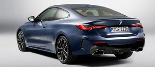 BMW 4-serie coupé har klassiske linjer. Bagagerummet er på 440 liter, 5 liter mindre end før.